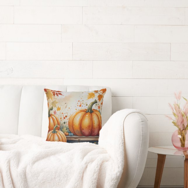 Pumpkin Lovers  Cushion (Couch)