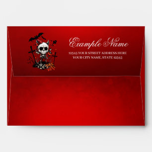 Pumpkin Magic and Bone Fun. Envelope