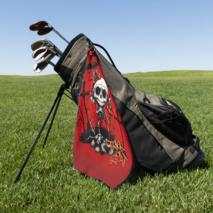 Pumpkin Magic and Bone Fun. Golf Towel