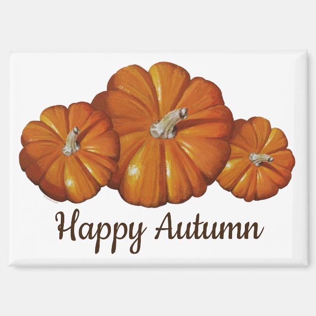 Pumpkin Magnet (Front)