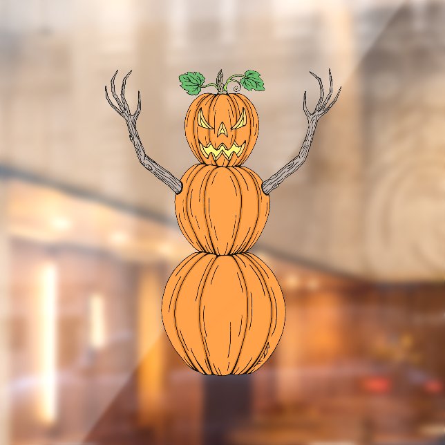 Pumpkin Man Halloween Art (Sheet 2)