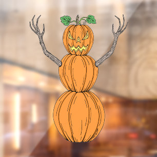 Pumpkin Man Halloween Art