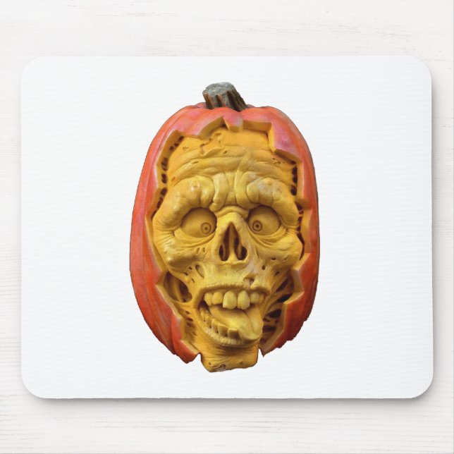 Pumpkin Man Mouse Pad (Front)