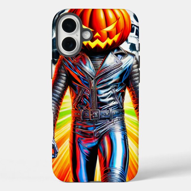 Pumpkin Man Phone Case (Back)