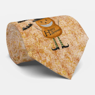 Pumpkin Man Tie