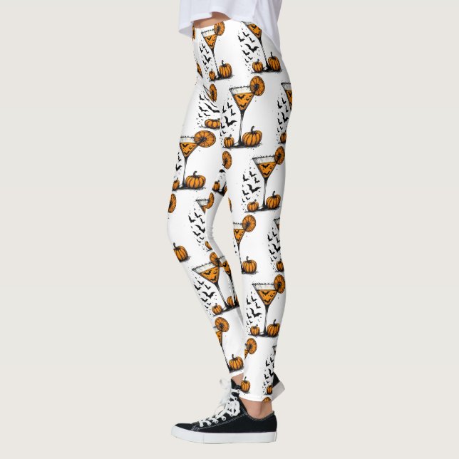 Pumpkin Martini Leggings (Left)