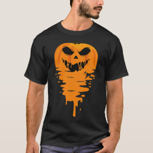 Pumpkin Meltdown funny for halloween by el mehdi T-Shirt