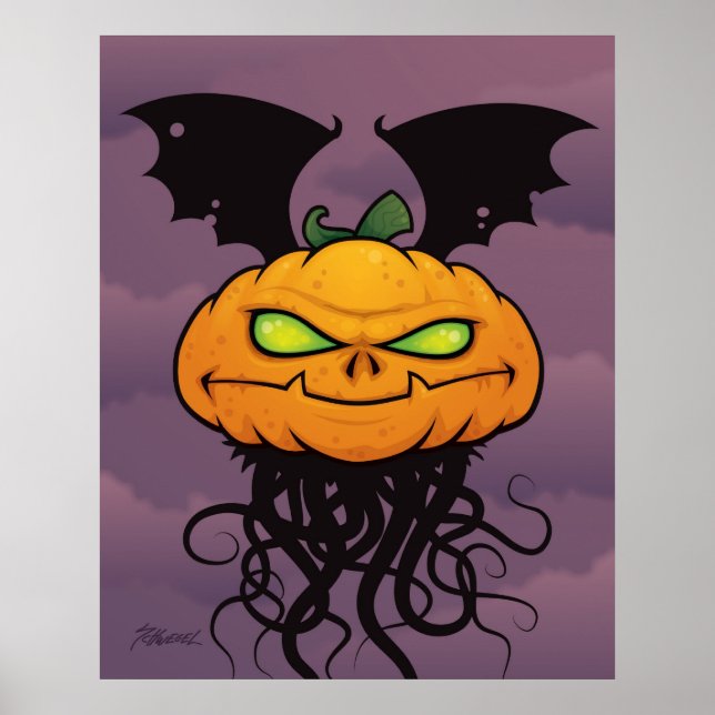Pumpkin Monster Poster (Front)