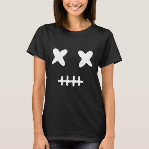 Pumpkin Monster Stich Face, Evil Smile Halloween C T-Shirt