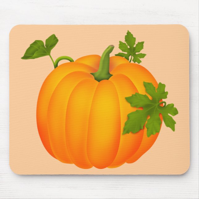 Pumpkin Mouse Pad (Front)