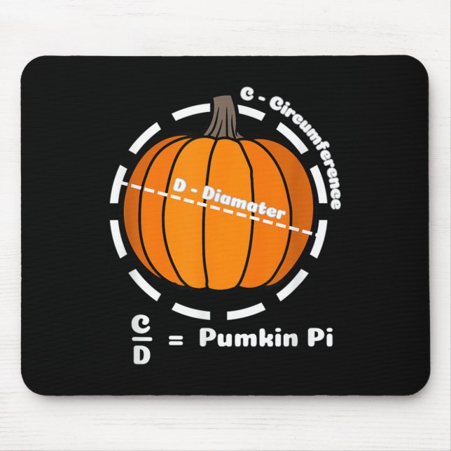 Pumpkin  mouse pad (Front)