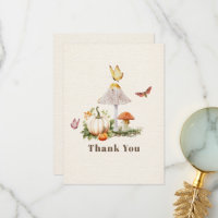 Pumpkin Mushroom Woodland Insects Girl Baby Shower