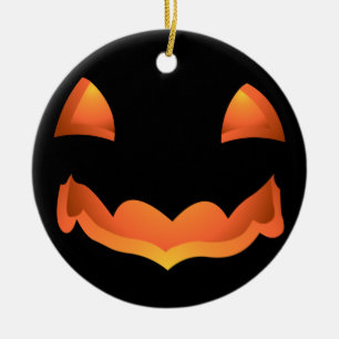 Pumpkin Napkins Personalised Halloween Napkins Ceramic Ornament