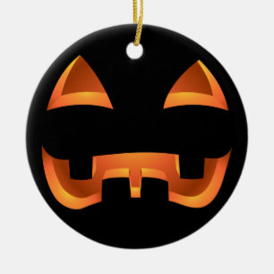 Pumpkin Napkins Personalised Halloween Napkins Ceramic Ornament