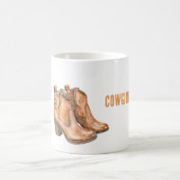 Pumpkin Orange Cowgirl Boots