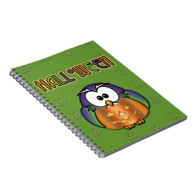 pumpkin owl notebook (Right Side)