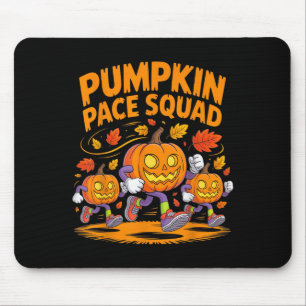 Pumpkin Pace Squad Runner Costume Halloween Runnin Mouse Pad