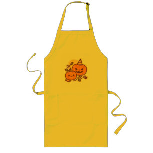 Pumpkin Pals – Kawaii Halloween Long Apron