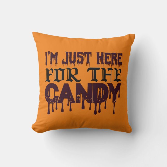 Pumpkin Pals Playland Cushion (Front)