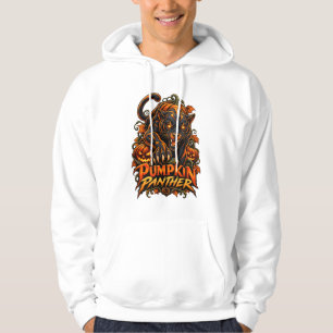 Pumpkin Panther Fierce Halloween Black Cat & Jack Hoodie