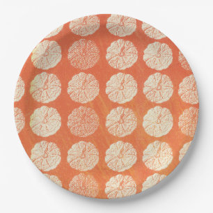 Pumpkin  paper plate