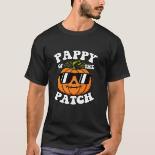 Pumpkin Pappy Of The Patch Funny Halloween Family T-Shirt