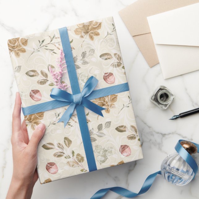 Pumpkin Paradise Thanksgiving  Wrapping Paper (Gifting)
