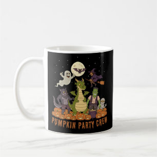 Pumpkin Party Crew Halloween Monster Friends Squad Coffee Mug