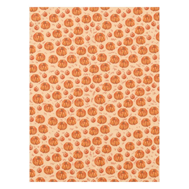 Pumpkin party pattern Tablecloth (Front)