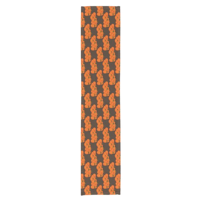 Pumpkin Patch-2-COTTON TABLE RUNNER 14x72in (Front)