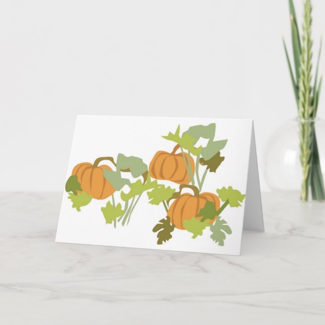 Pumpkin Patch Card (Front)