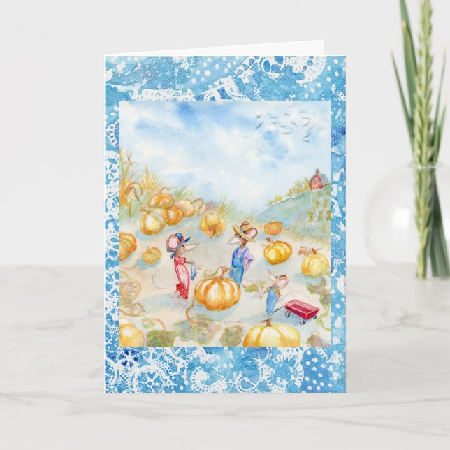 "Pumpkin Patch" Card (Front)