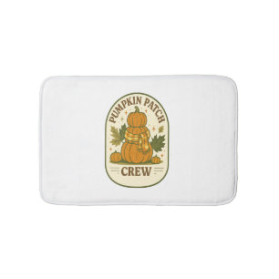 Pumpkin Patch Crew Bath Mat