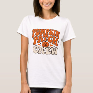 Pumpkin Patch Crew, Fall Pumpkin Picking Season T-Shirt