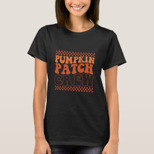 Pumpkin Patch Crew Funny Pumpkin Patch Squad Thank T-Shirt
