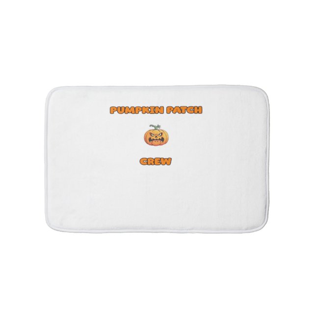 Pumpkin Patch Crew Matching Fall Outfits Classic T Bath Mat (Front)