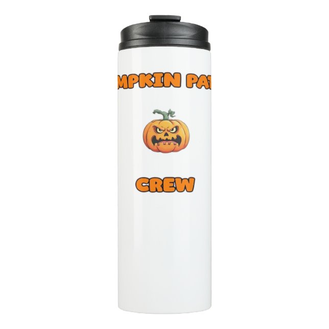 Pumpkin Patch Crew Matching Fall Outfits Classic T Thermal Tumbler (Front)