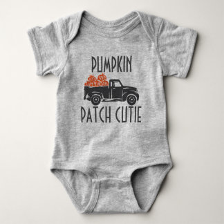 Pumpkin Patch Cutie Baby One Piece Baby Bodysuit