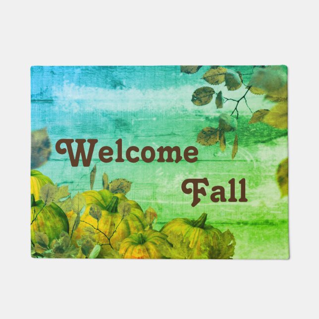 Pumpkin Patch Door Mat (Front)