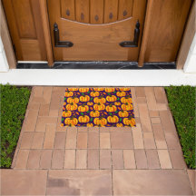 Pumpkin Patch Door Mat