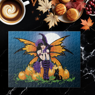 Pumpkin Patch Fairy Jigsaw Puzzle