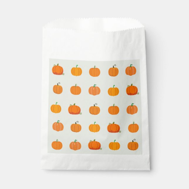 Pumpkin Patch Favour Bag (Front)