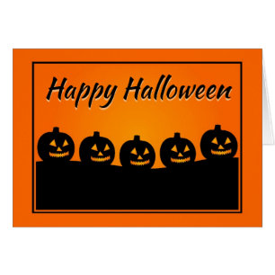 Pumpkin Patch Halloween Card