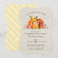 Pumpkin Patch Harvest | Thanksgiving Dinner Party