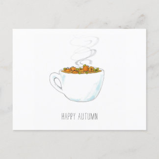 Pumpkin Patch Latte Greeting Card