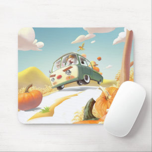 Pumpkin Patch Mouse Pad