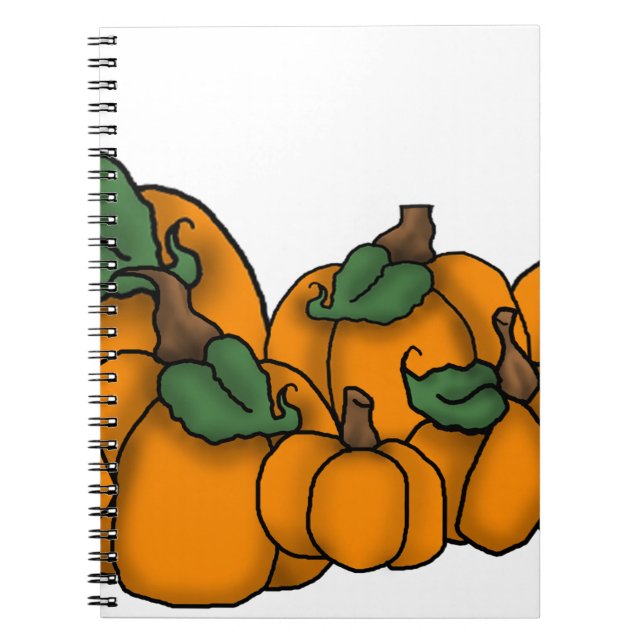 pumpkin patch notebook (Front)