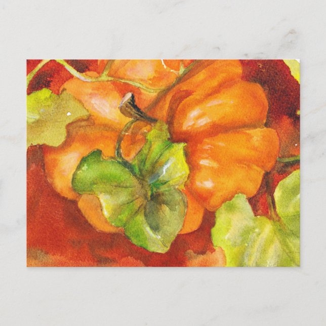 Pumpkin Patch Postcard (Front)