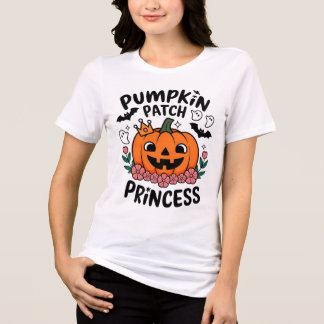 pumpkin patch princess  Tri-Blend shirt