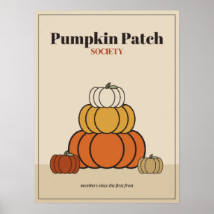 Pumpkin Patch Society Cosy Halloween Wall Art